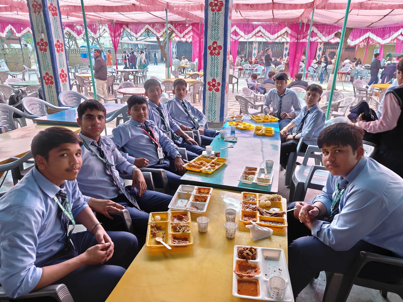 Lunch Break at the Fair