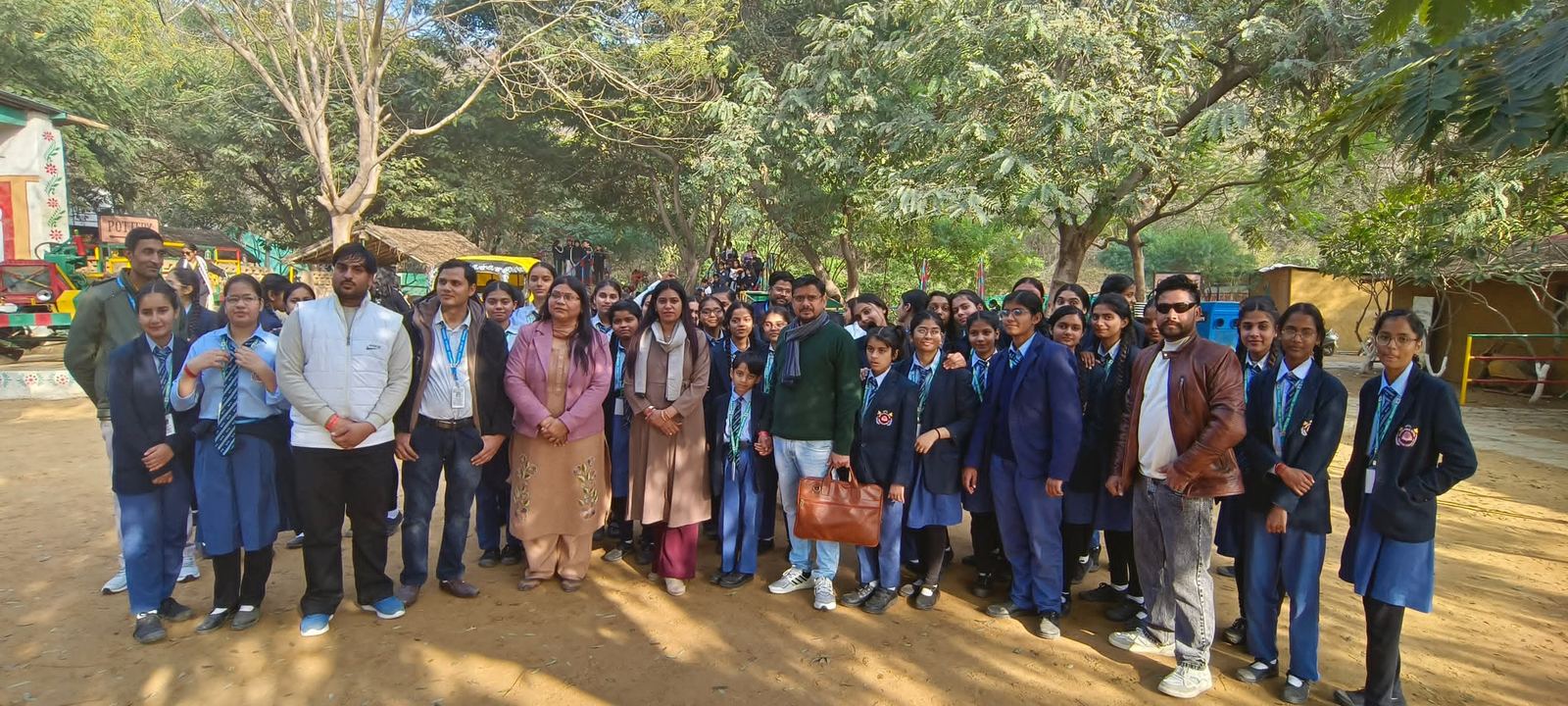Group Photo with Teachers